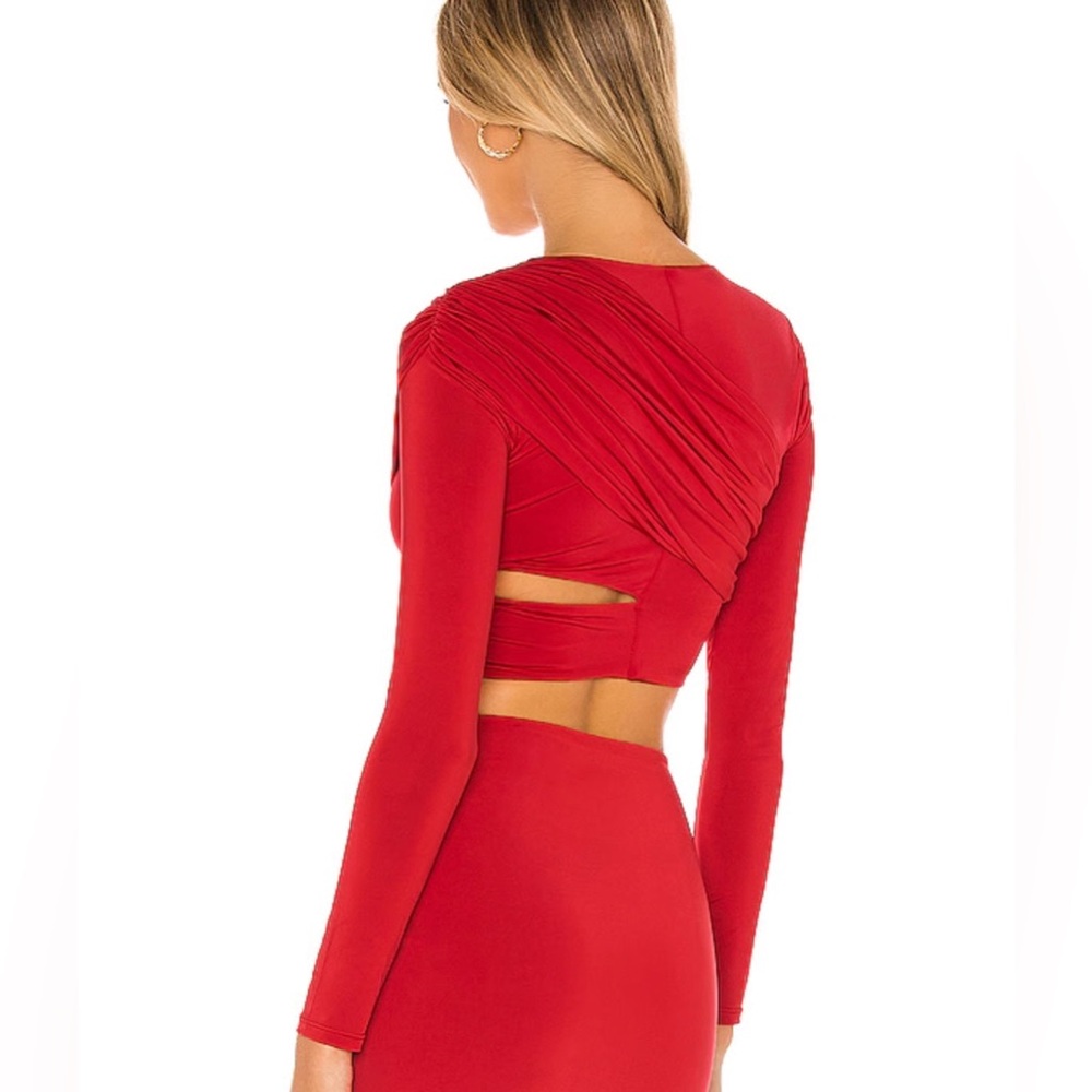 Red Two Piece Set - Picture 4 of 13